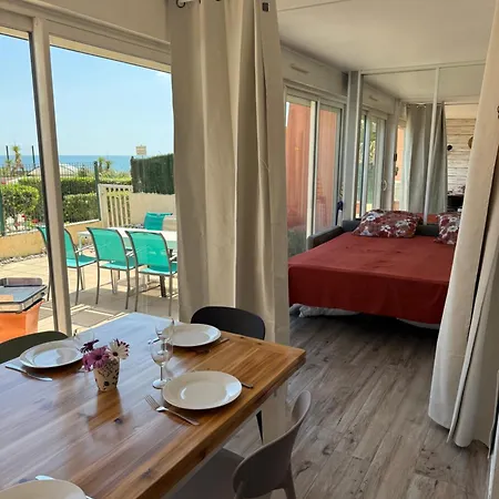 La Bulle Marine, 80m2, 2chambres, 1 Coin Nuit, 6 Personnes Max アパート セット