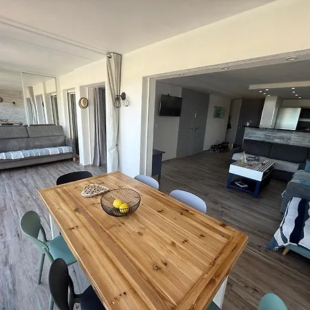 La Bulle Marine, 80m2, 2chambres, 1 Coin Nuit, 6 Personnes Max セット