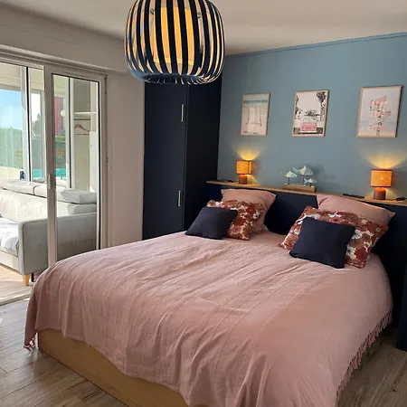 Διαμέρισμα La Bulle Marine, 80m2, 2chambres, 1 Coin Nuit, 6 Personnes Max