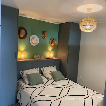 La Bulle Marine, 80m2, 2chambres, 1 Coin Nuit, 6 Personnes Max アパート