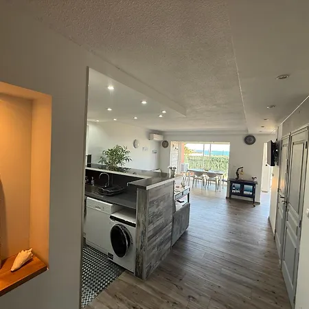 アパート La Bulle Marine, 80m2, 2chambres, 1 Coin Nuit, 6 Personnes Max *