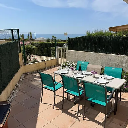Διαμέρισμα La Bulle Marine, 80m2, 2chambres, 1 Coin Nuit, 6 Personnes Max Σετ